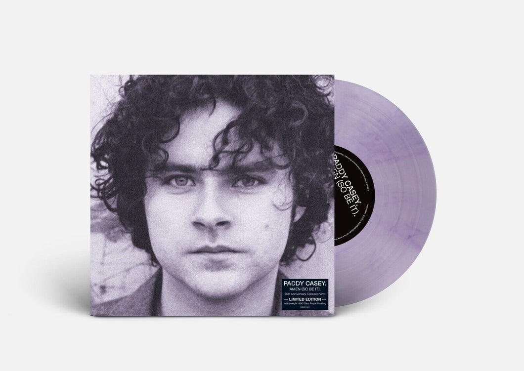 PADDY CASEY - AMEN (SO BE IT) CLEAR PURPLE VINYL LP