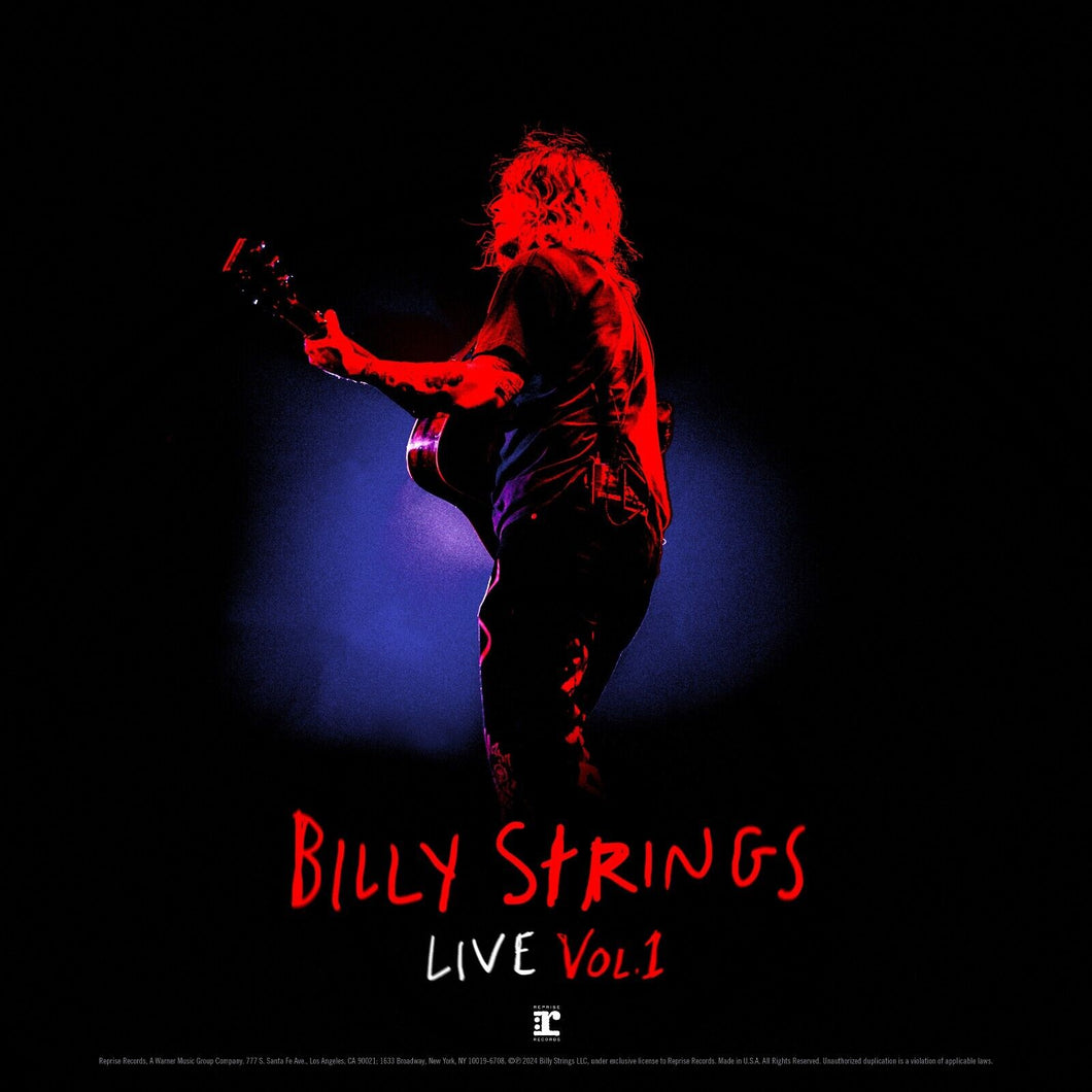 BILLY STRINGS - LIVE VOLUME 1 2-LP