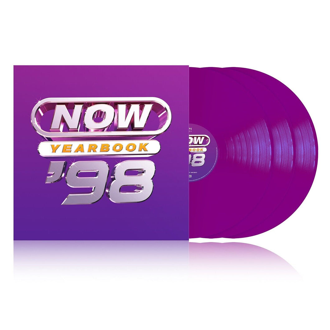 NOW YEARBOOK 1998 PURPLE VINYL 3-LP