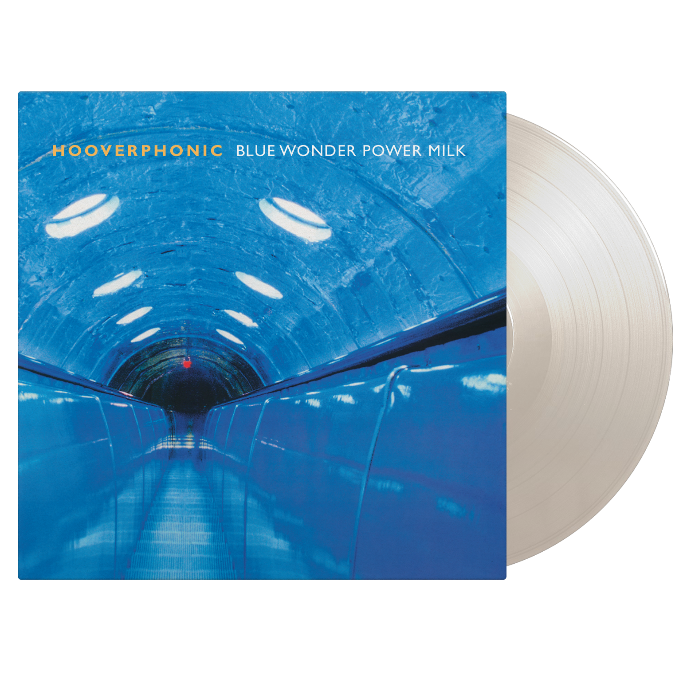 HOOVERPHONIC - BLUE WONDER POWER MILK LIMITED EDITION NUMBERED WHITE VINYL LP