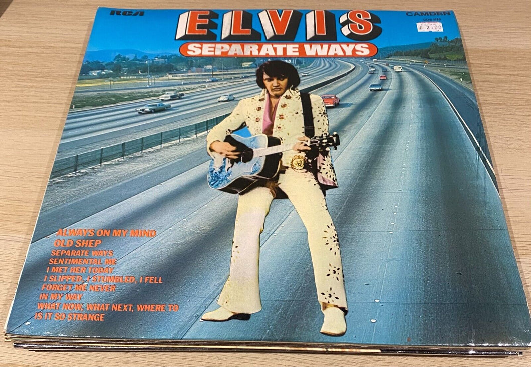 ELVIS PRESLEY - SEPARATE WAYS LP