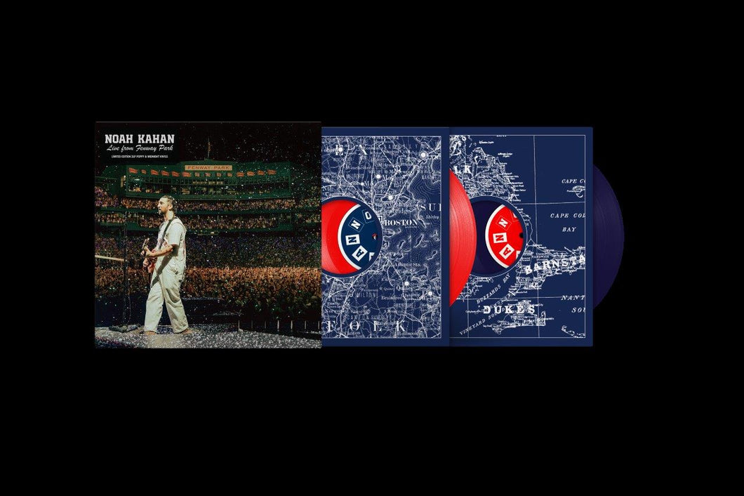 NOAH KAHAN - LIVE AT FENWAY PARK INDIE EXCLUSIVE RED & BLUE VINYL 2-LP