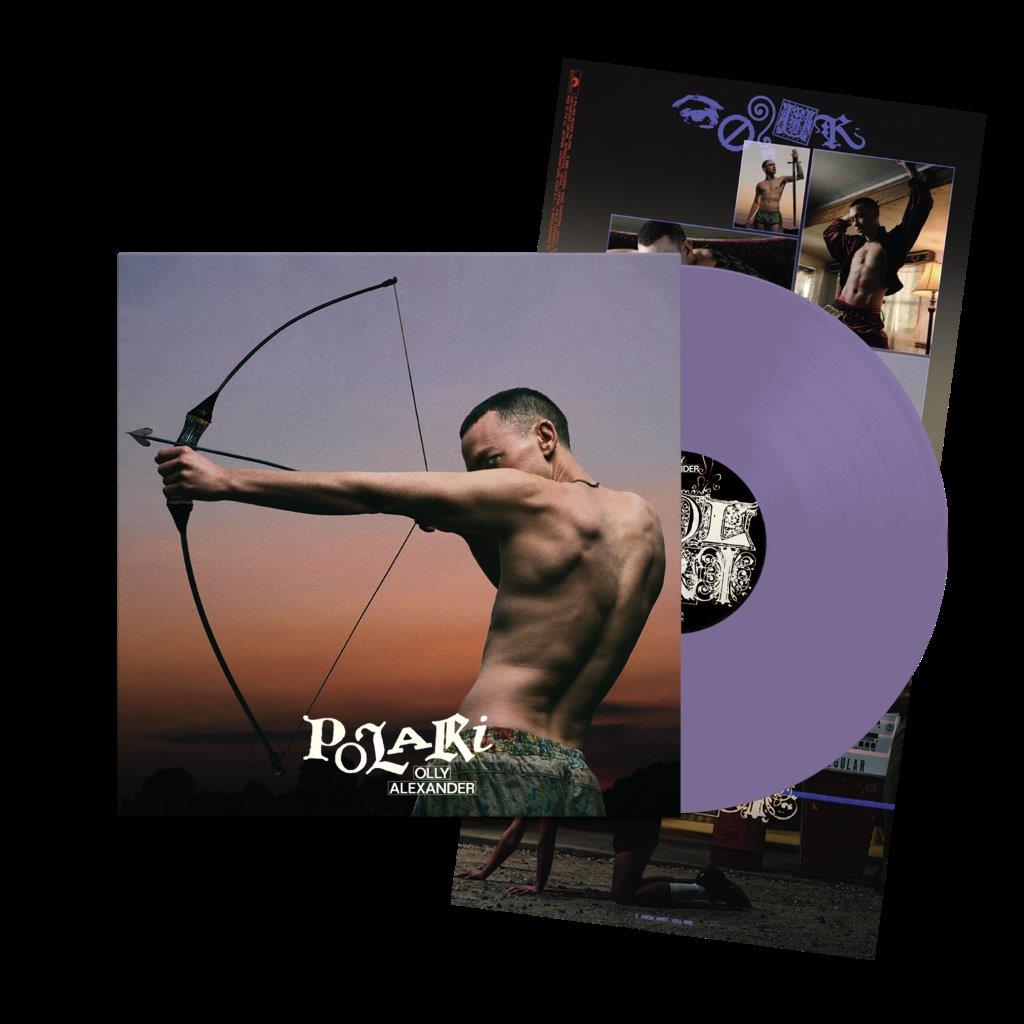 OLLY ALEXANDER - POLARI INDIE EXCLUSIVE PURPLE VINYL LP WITH POSTER